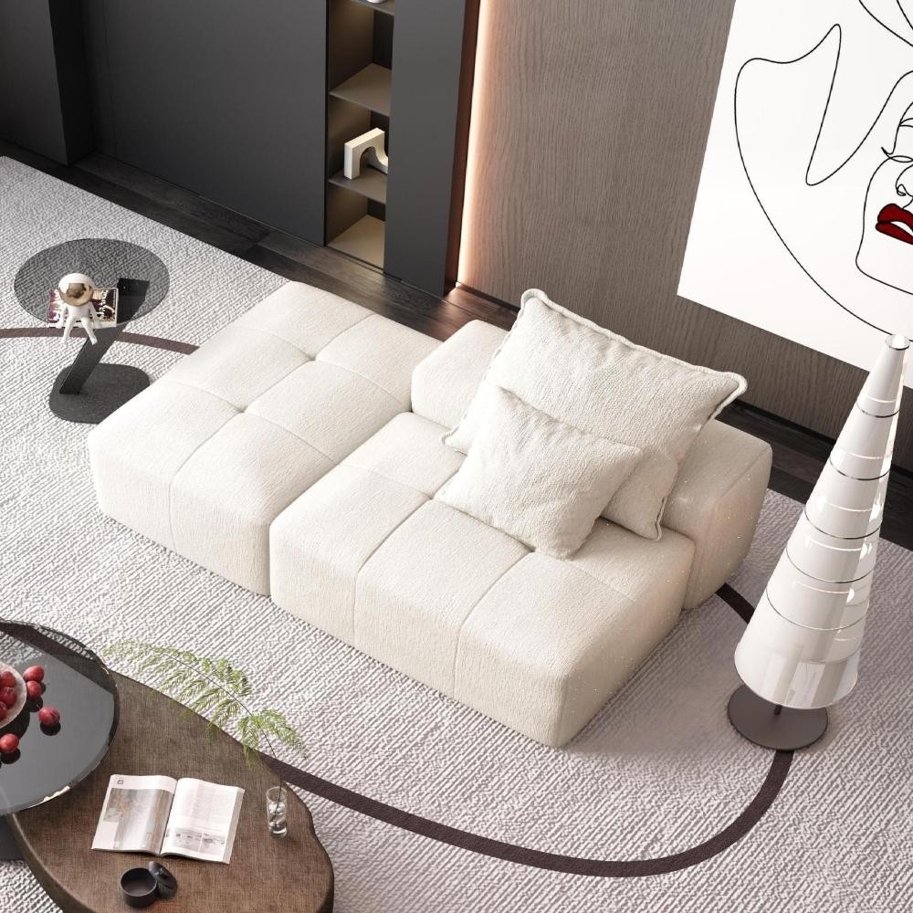 Modern Oversized Sectional Sofa, No Assembly, Chenille Fabric, 30+ Combos