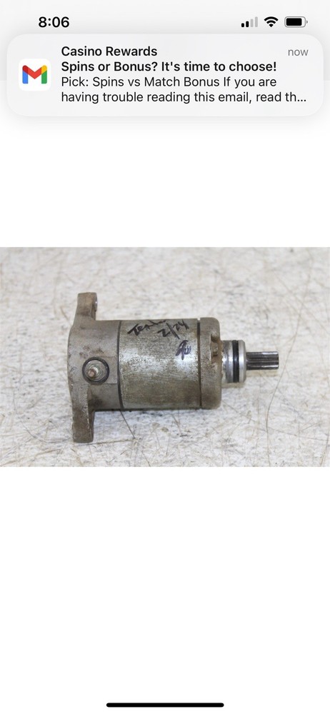 Arctic Cat Used 3545-016 Starter