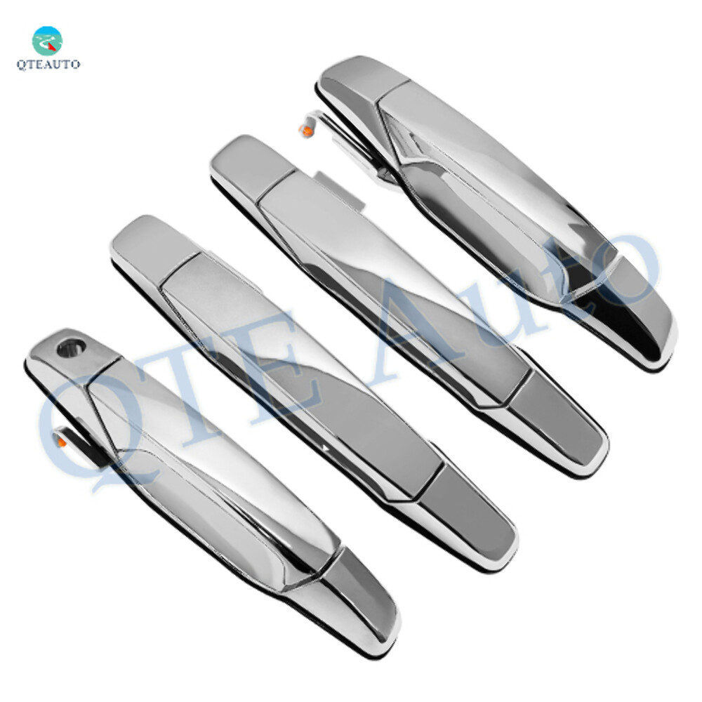 Set of 4 Front-Rear Door Handle For 2007-2013 GMC Sierra 1500