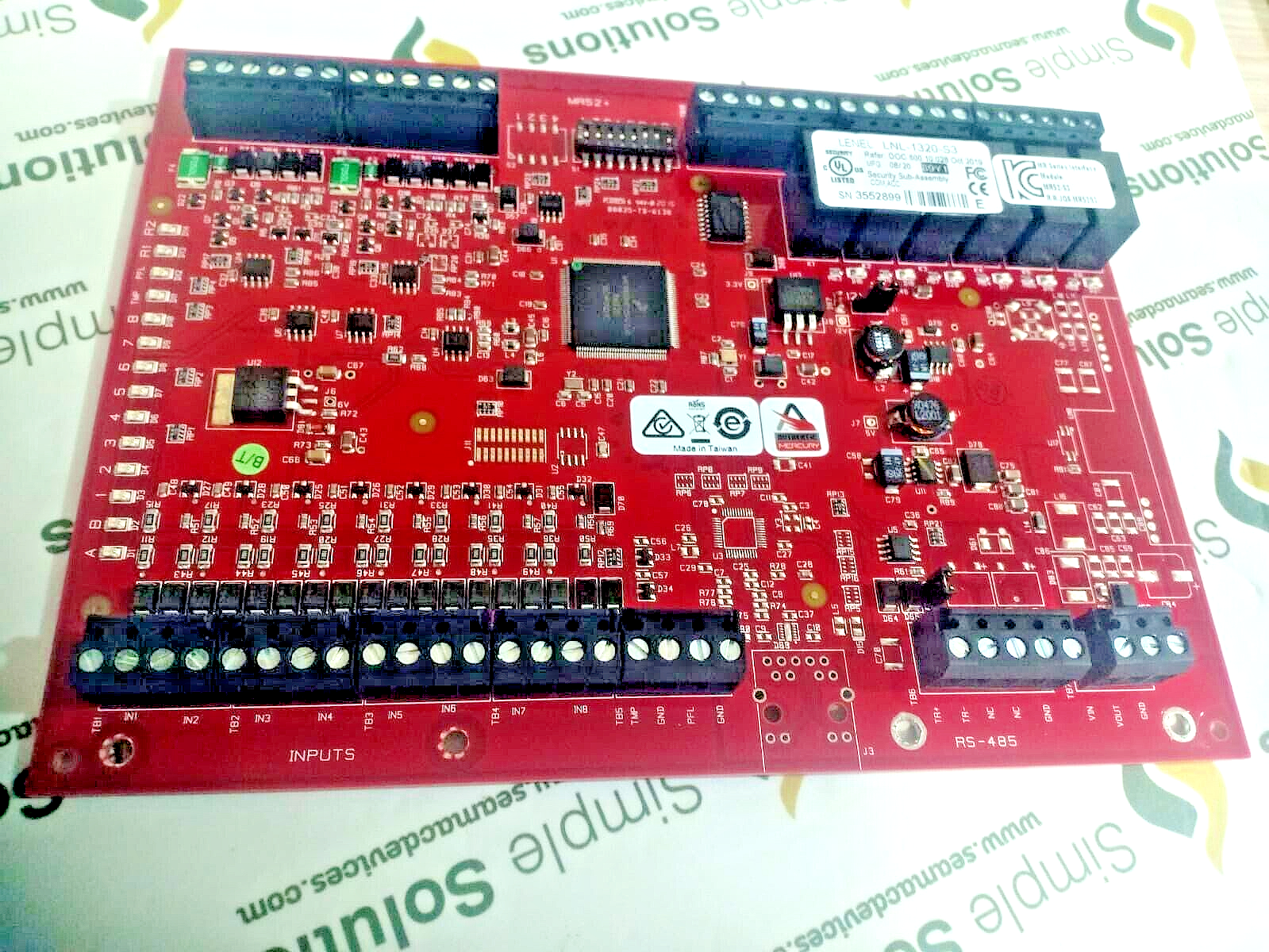 1PC LENEL Mercury Security - LNL-1320-S3 - Reader Interface Module