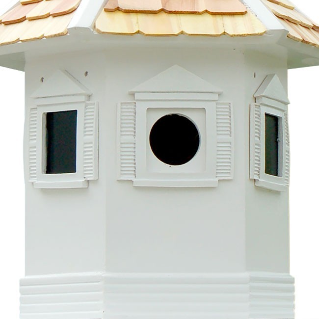 Home Bazaar Enchantment Bird House, White