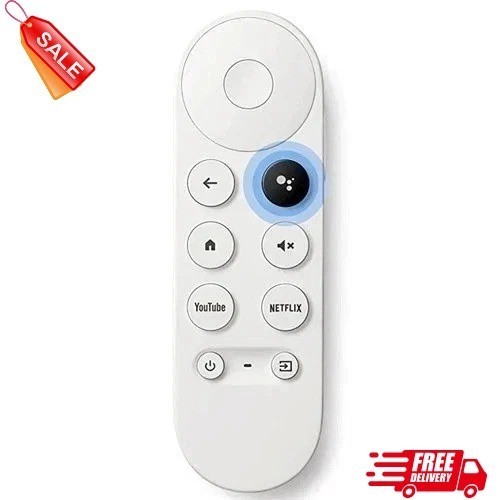 New Replacement For Chromecast With Google TV Voice Bluetooth IR Remote Control.