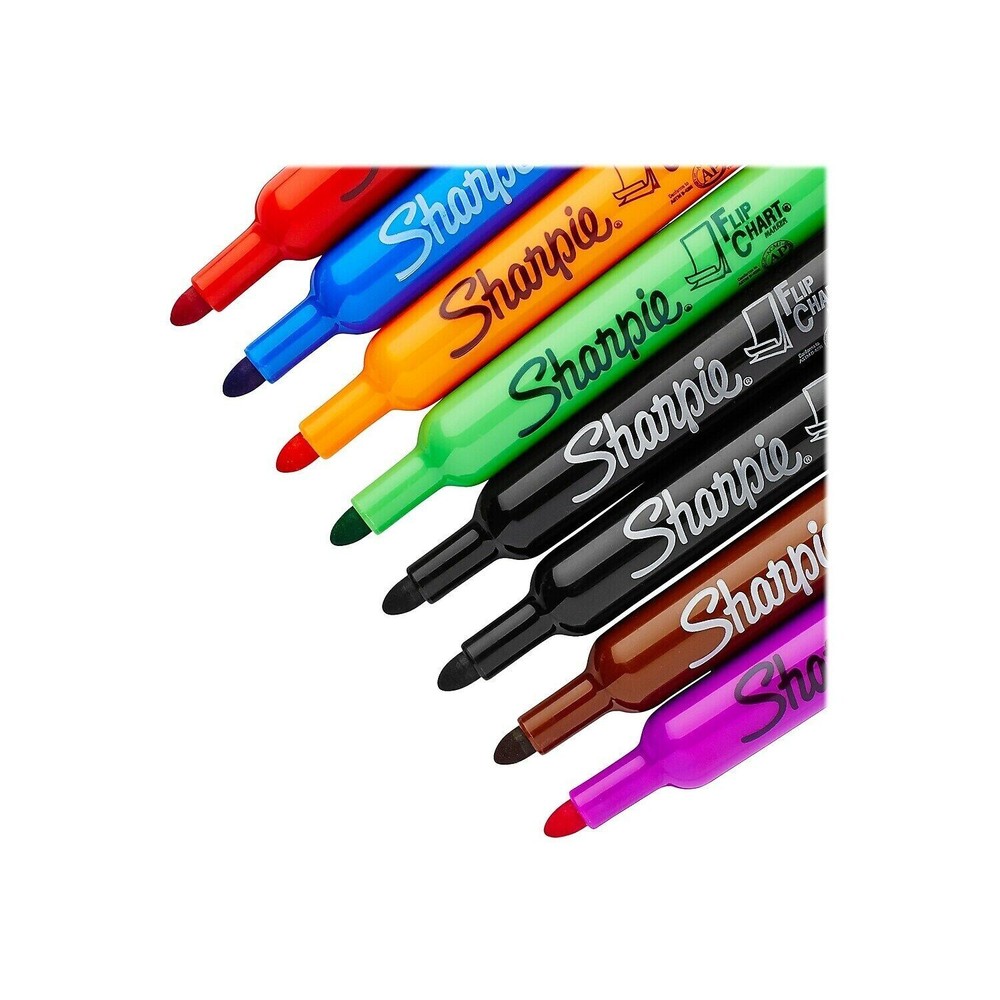 Sharpie Flip Chart Marker Bullet Point 8/PK x 2 Assorted 22480PP