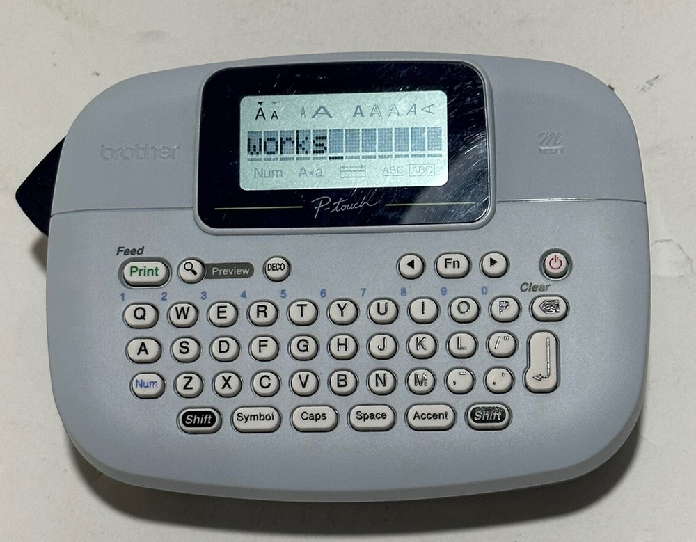 Brother Label Maker Pt-M95 P-Touch GUC