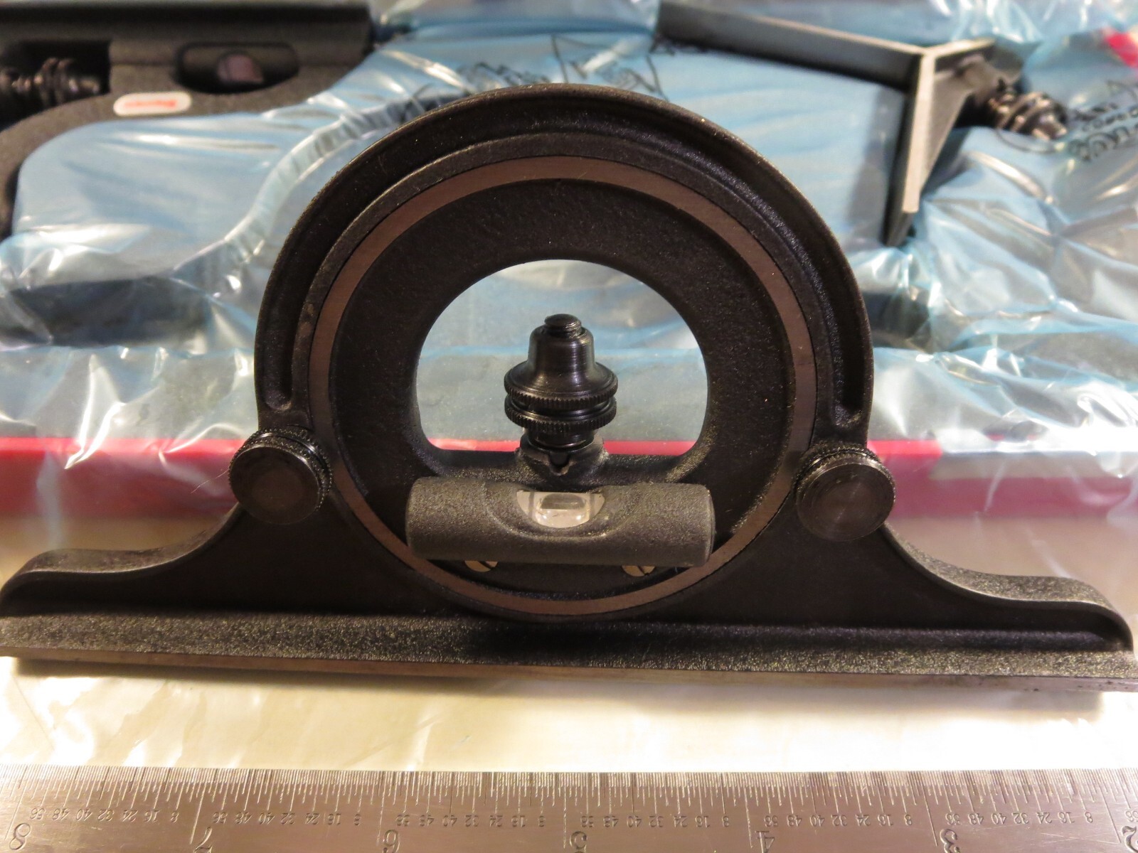 STARRETT 9-12-4r Combination set, 12" 4 Grads 50042 New w/case