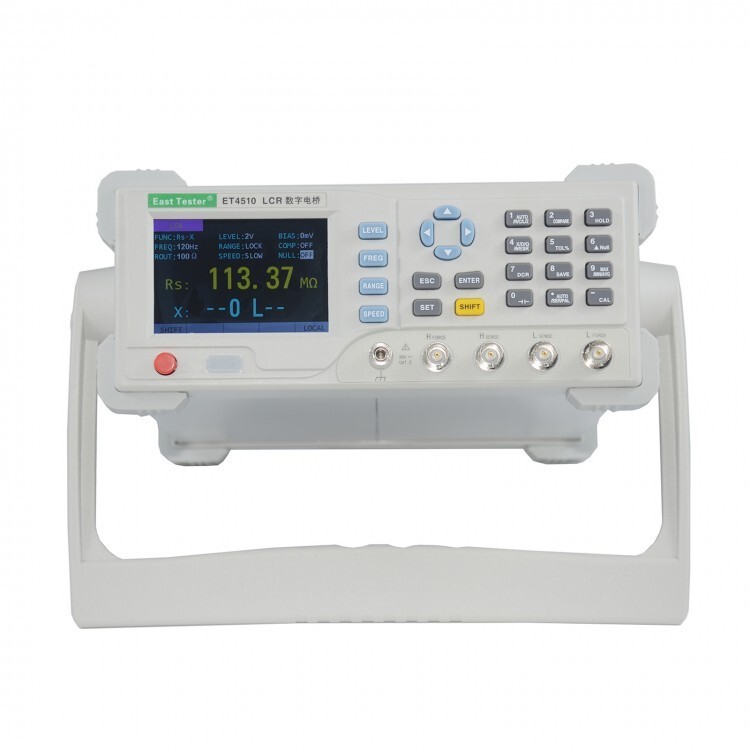 ET4510 Desktop LCR Tester Meter Capacitance Inductance Meter Testing Frequency