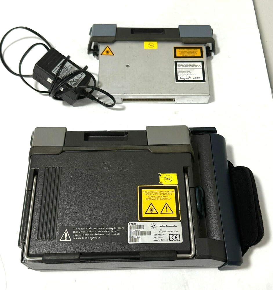 Agilent E6000 Series (E6000C) Mini OTDR w/ E60004A Module "Screen issue"