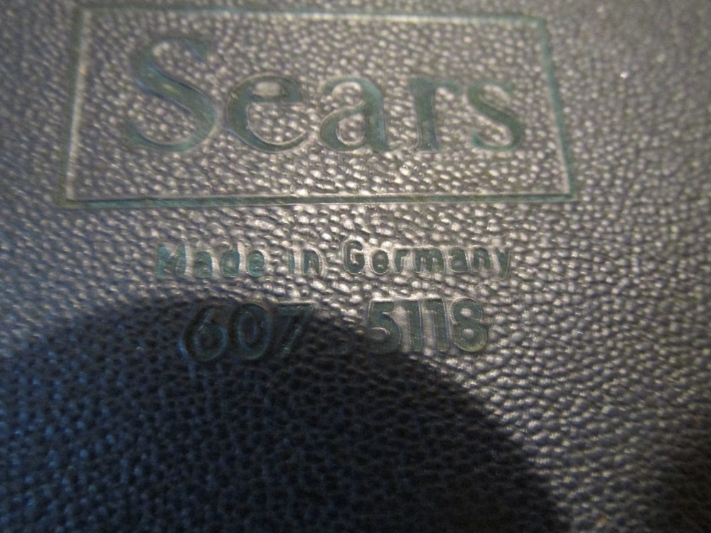 Vintage Sears 607-5118 Precision Tools Compass Drafting Kit Made In Germany