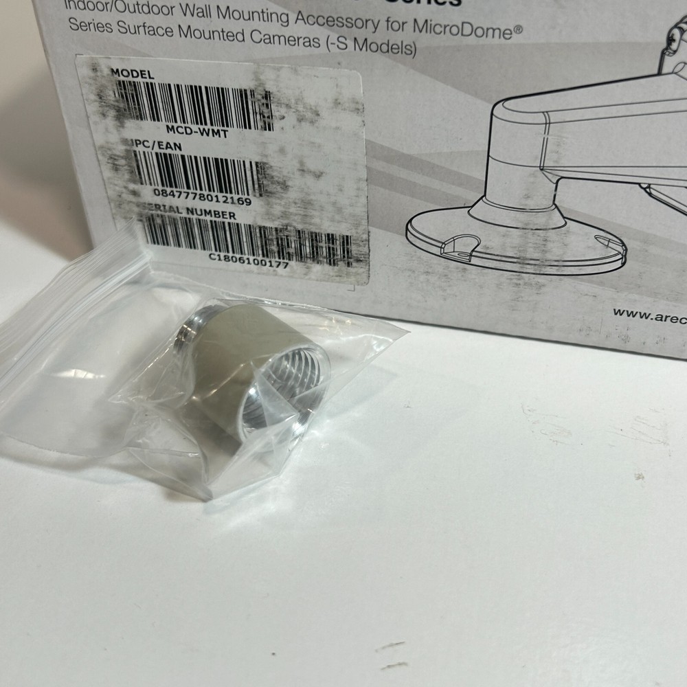 Arecont Vision MicroDome Wall mount Surface Mount IP Cameras MCD-WMT (E70)