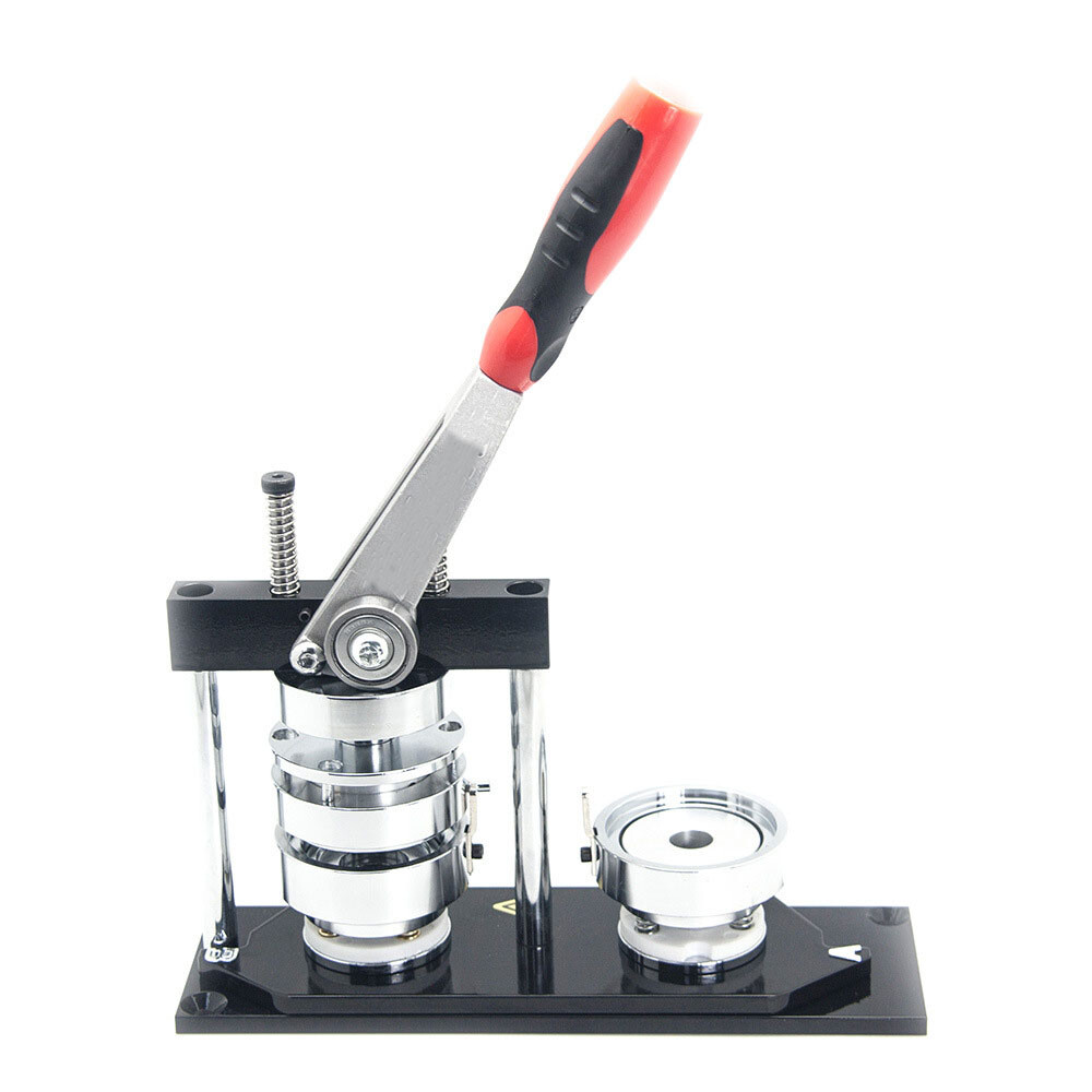 Button Maker Rack Badge Maker Kits and 15 Size Die Mould Interchangeable