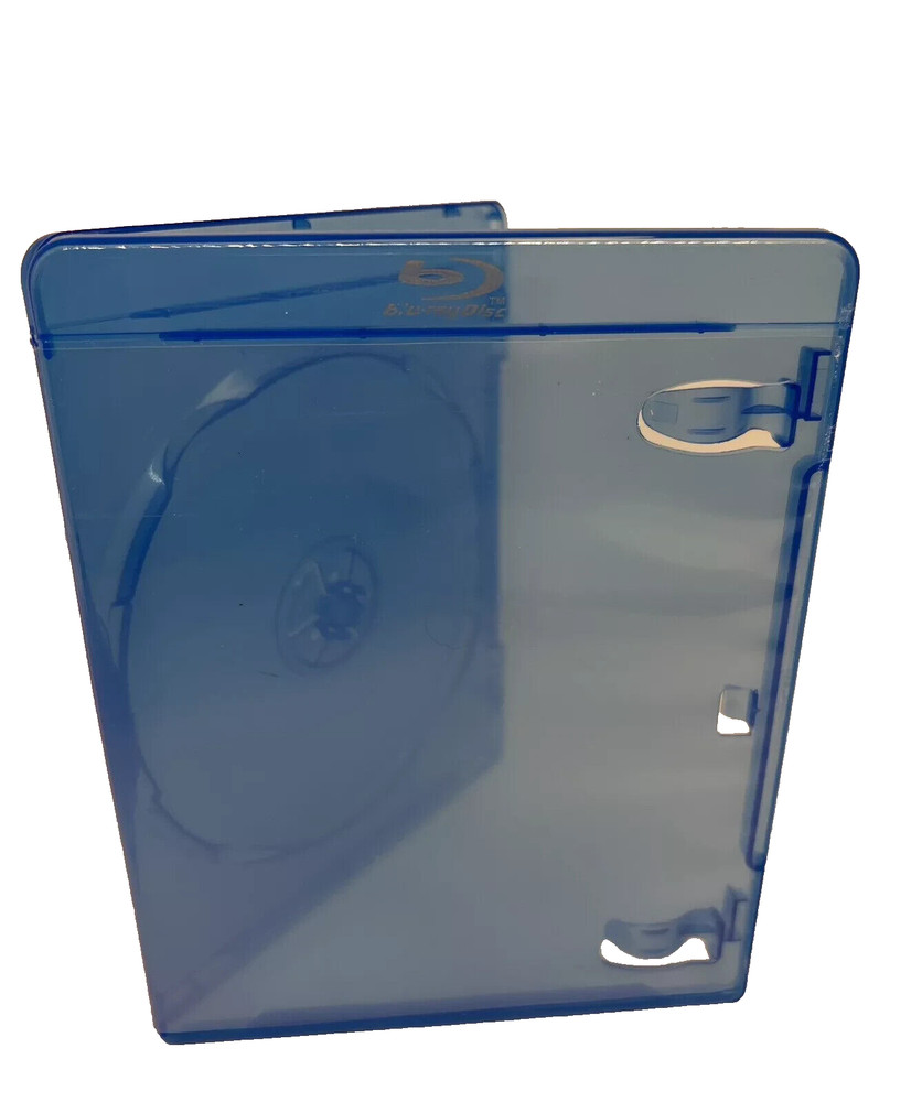 Blu-ray replacement cases Logo | Standard 12mm | Single Disc, with outer plastic