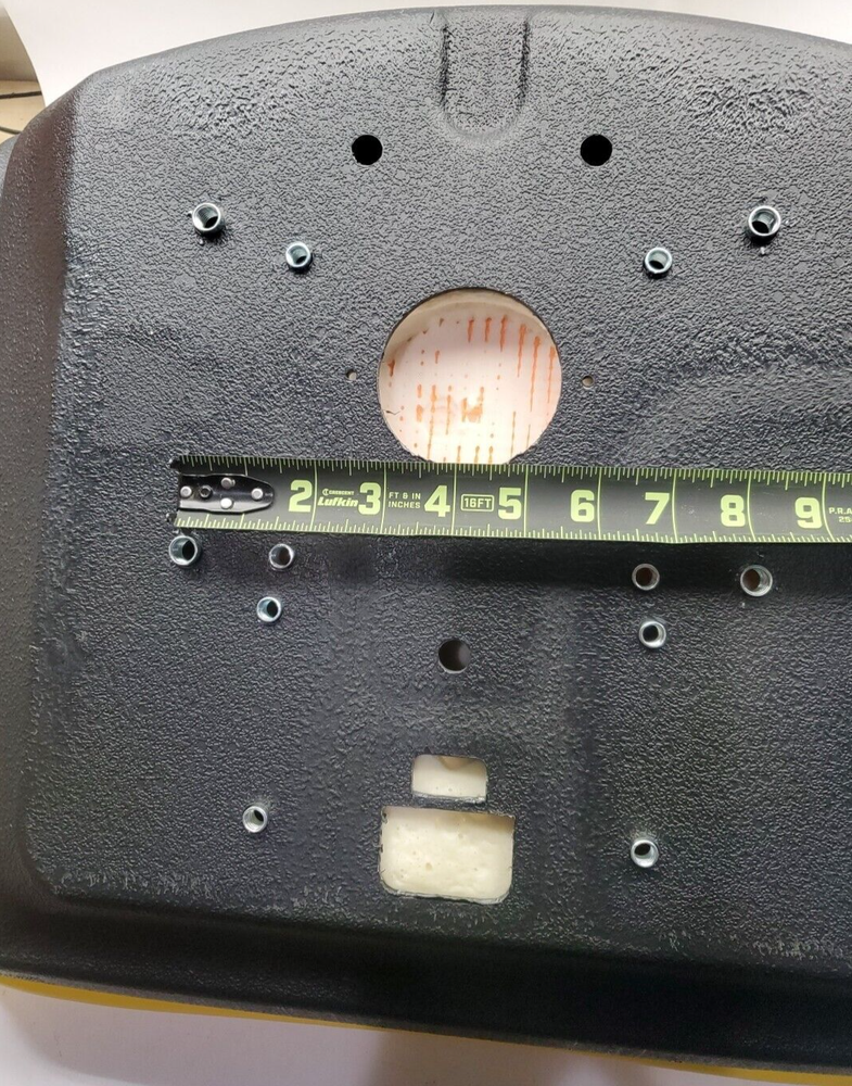 Tractor Seat Yellow, 00628-00558,