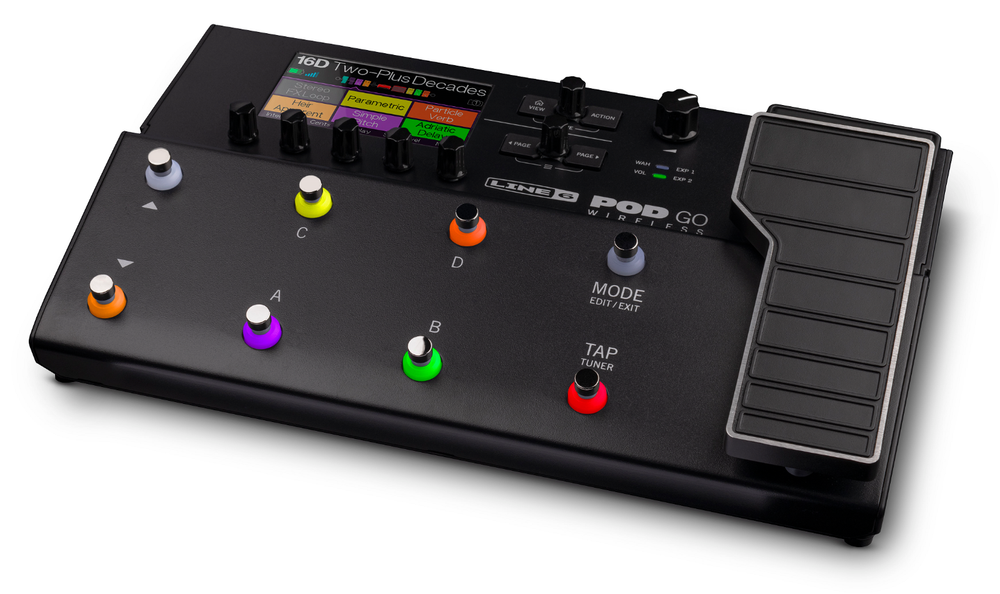 Open Box Line 6 POD Go Wireless Amp Modeler Guitar Multi Effects Processor Pedal