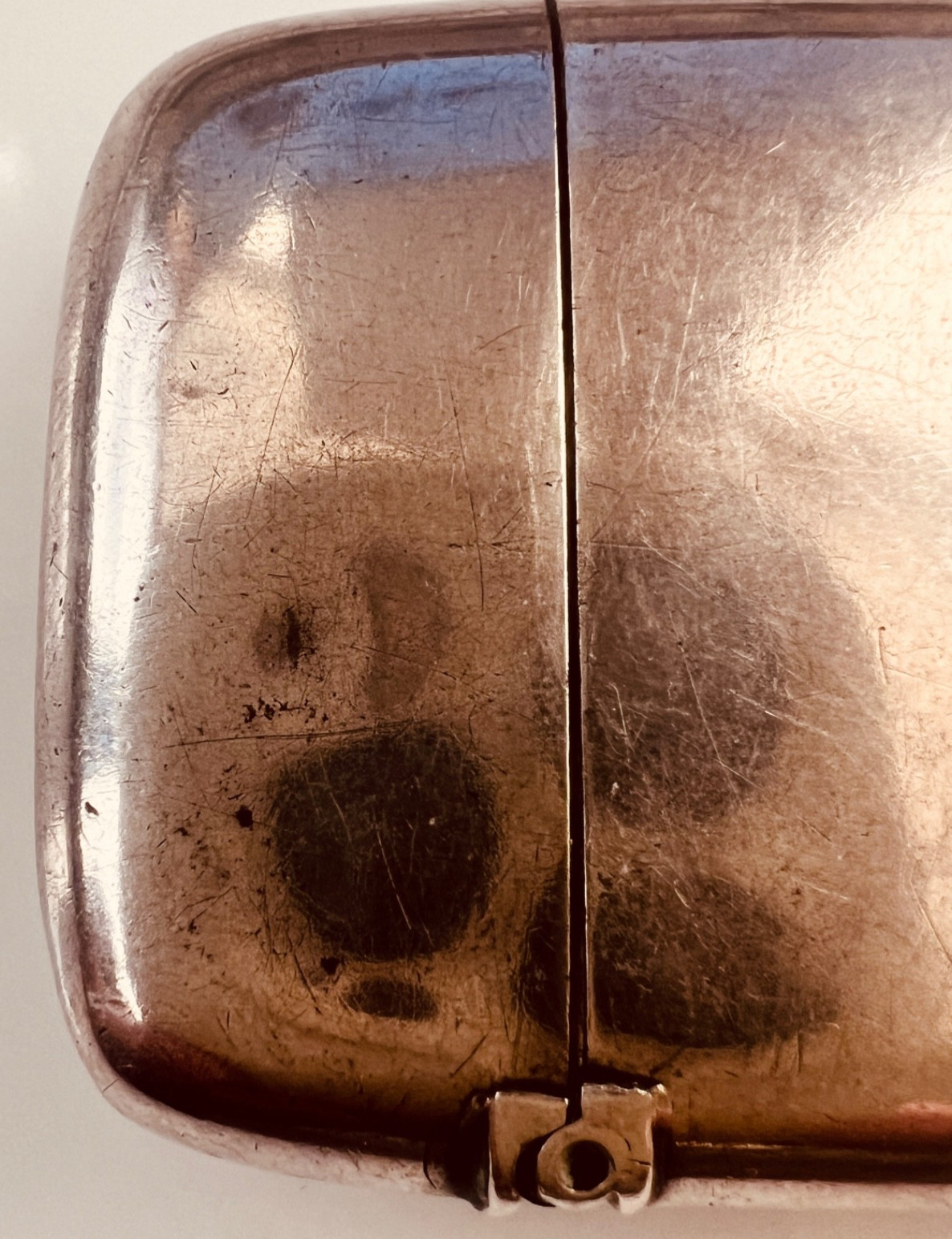 STERLING VISTA CASE MATCH SAFE ART NOUVEAU GORGEOUS EXCELLENT NICE