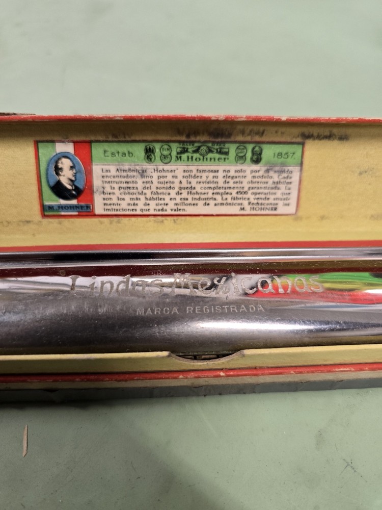 M Hohner Chromonica Harmonica Vintage