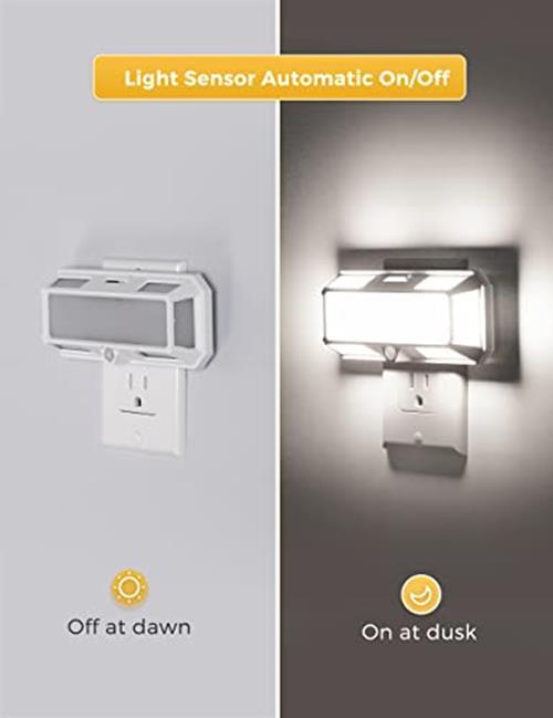 LED Night Lights Plug into Wall [2 Pack], Night Lights Plug into Wall,