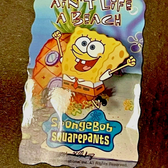 Rare SpongeBob SquarePants “Ain’t Life A Beach” Sticker
