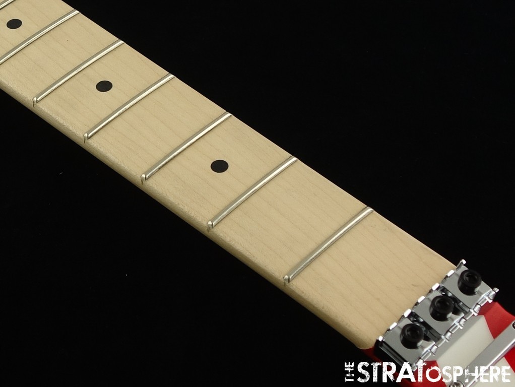 Eddie Van Halen EVH Striped 5150 Series NECK + TUNERS Maple Compound.