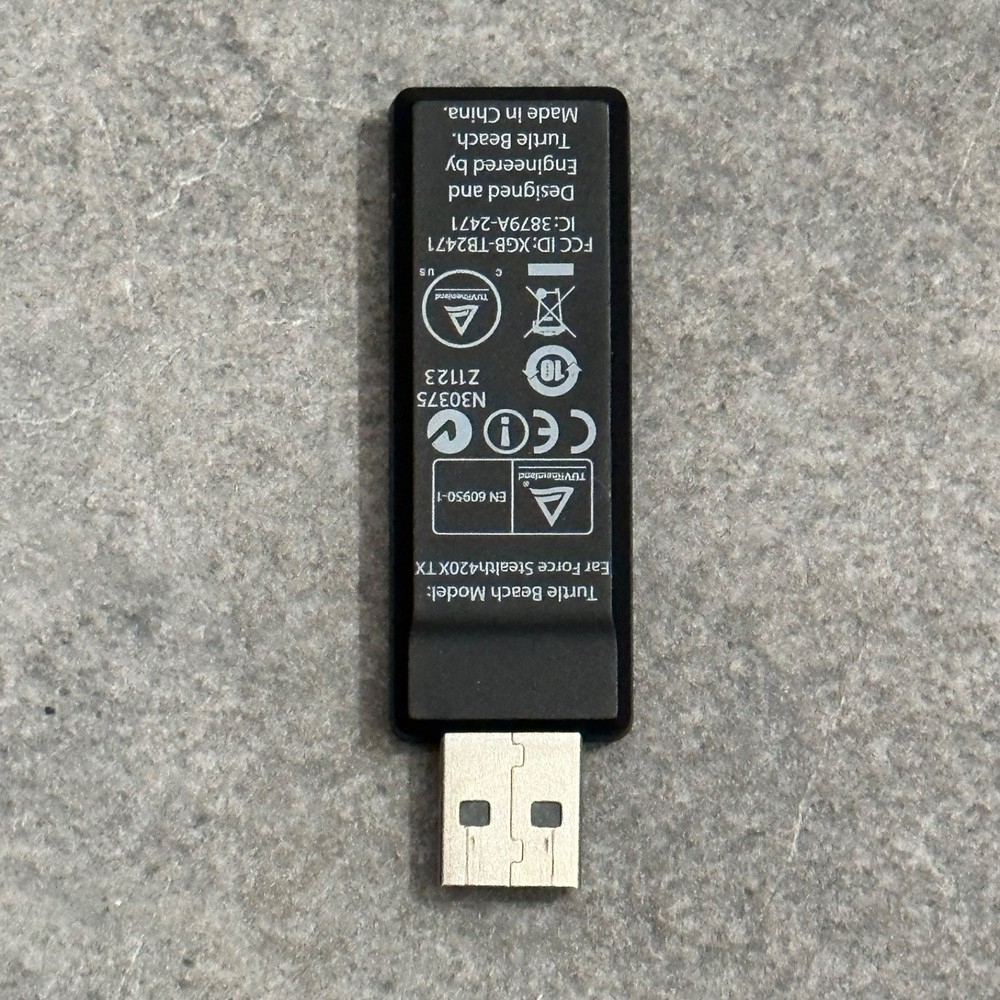 Original Turtle Beach Ear Force Stealth 420X TX Wireless USB Transmitter Dongle