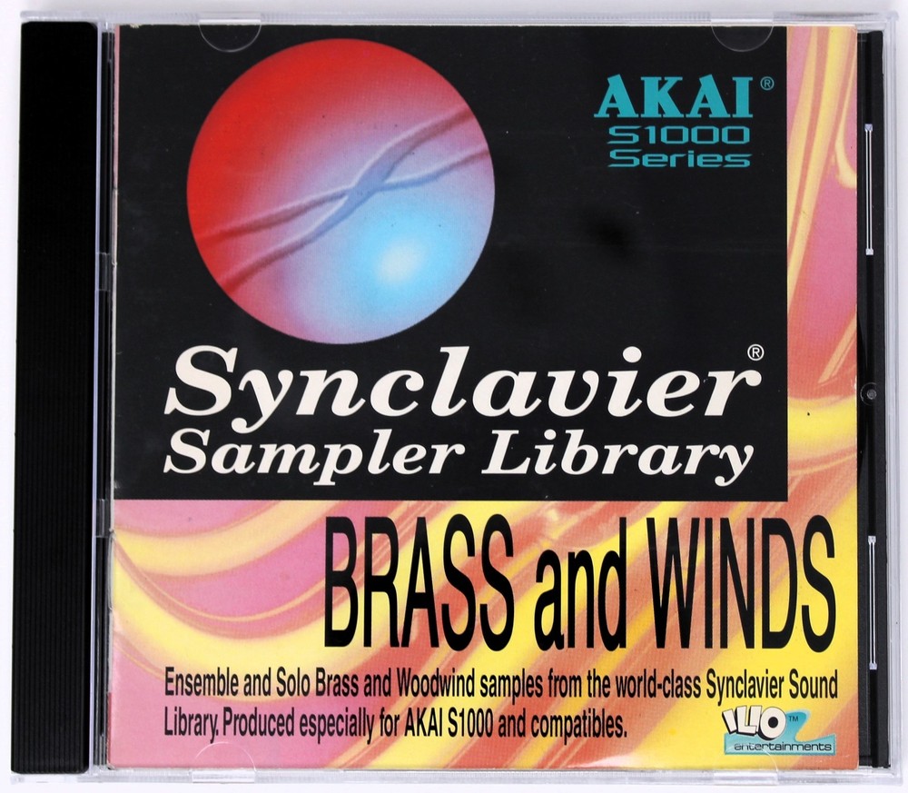 Ilio Synclavier Sample Library Brass And Winds Akai Sound Library/Sampling CD