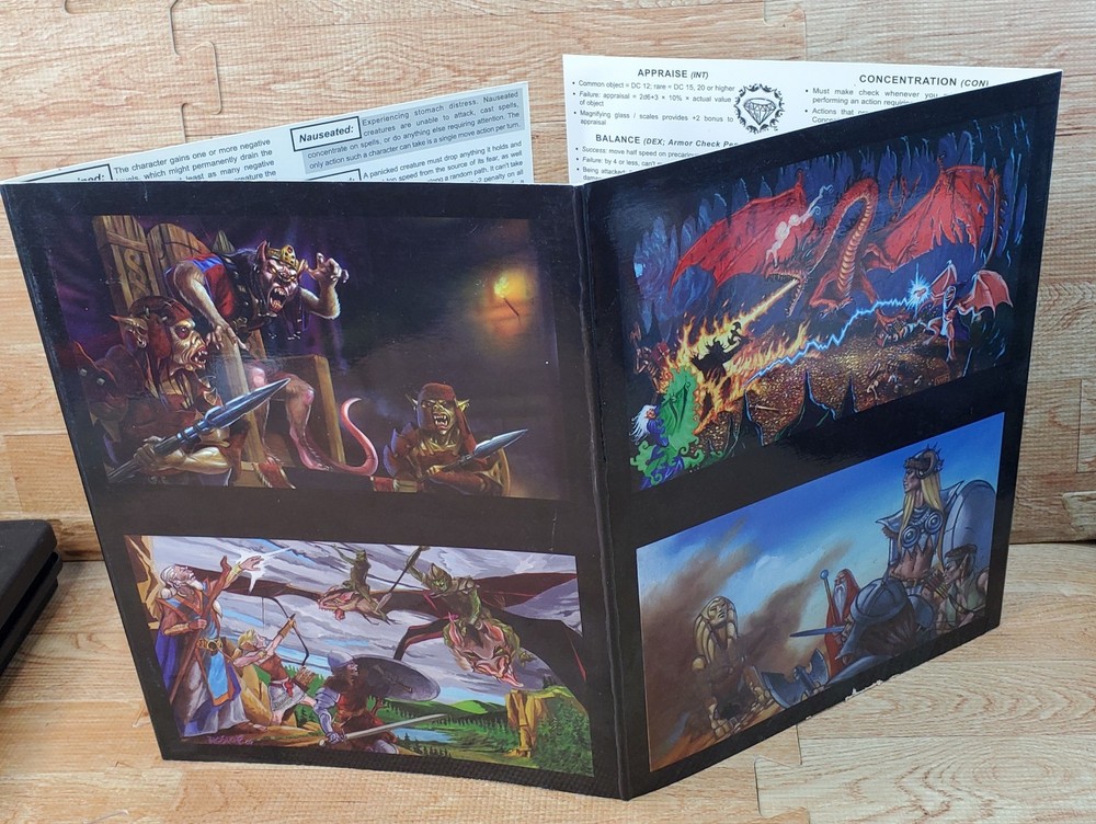 Dungeons & Dragons Dungeon Master Screen Goodman Games 2006