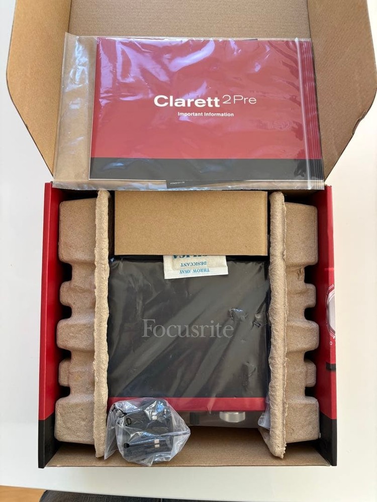 Focursrite Clarett 2Pre THUNDERBOLT Audio Interface jp