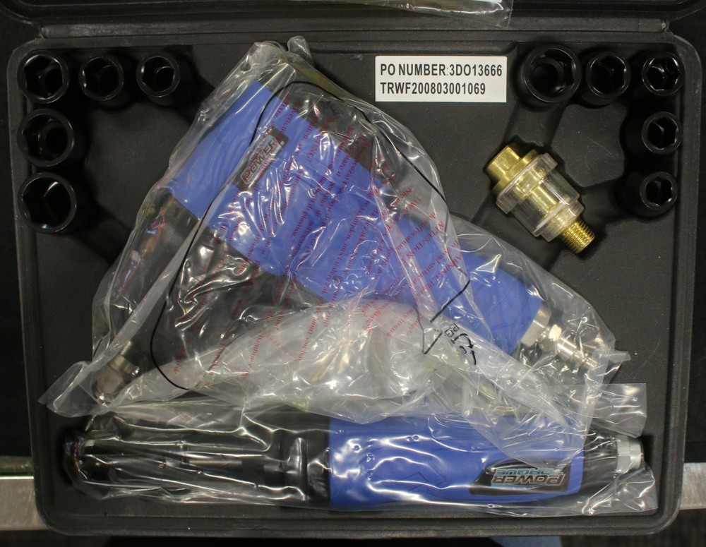 Power Torque 17 Piece Air Impact Tool Kit
