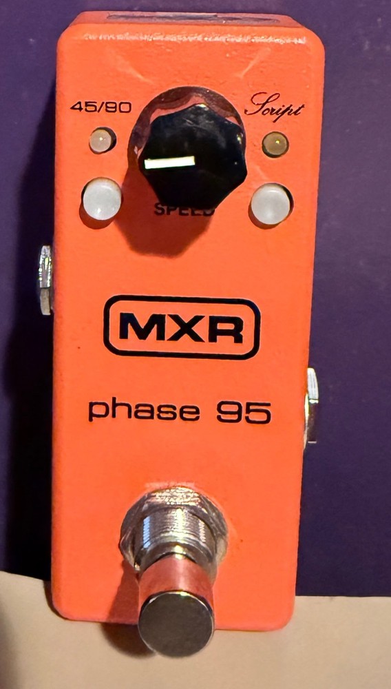 MXR M290 Mini Phase 95 Phaser Guitar Effects Pedal Used