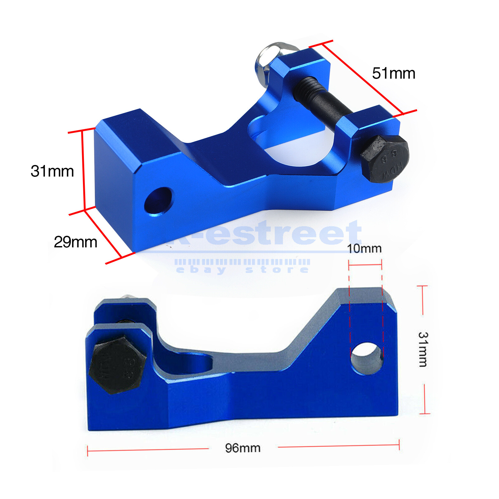 2 Front Lowering Kit For Yamaha YFZ450, Blaster YFS200, Banshee 350 YFZ350