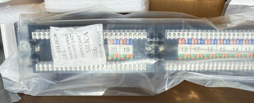 iwillink 24-Port Cat6 Patch Panel, 10Gbps RJ45 Keystone Network Panel for Rack