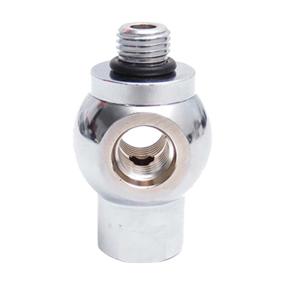 Diving Regulator Adapter Heavy Duty Chrome Plated Brass Threaded First Stage Low