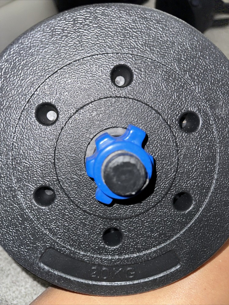 Workout bench with weights