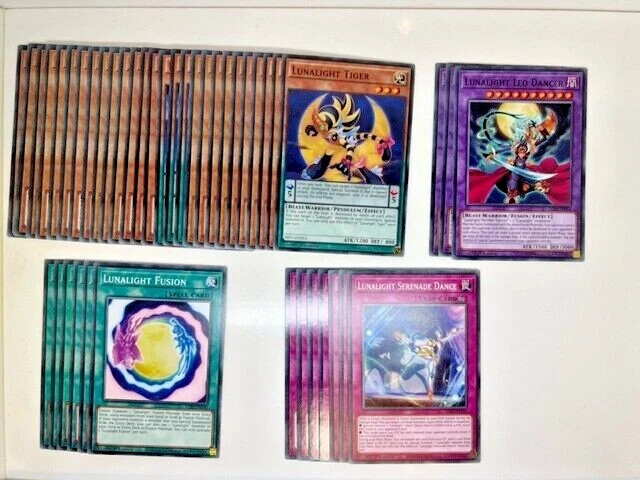 Yugioh Competitive Lunalight Deck + Extra Deck **HOT** + Bonus