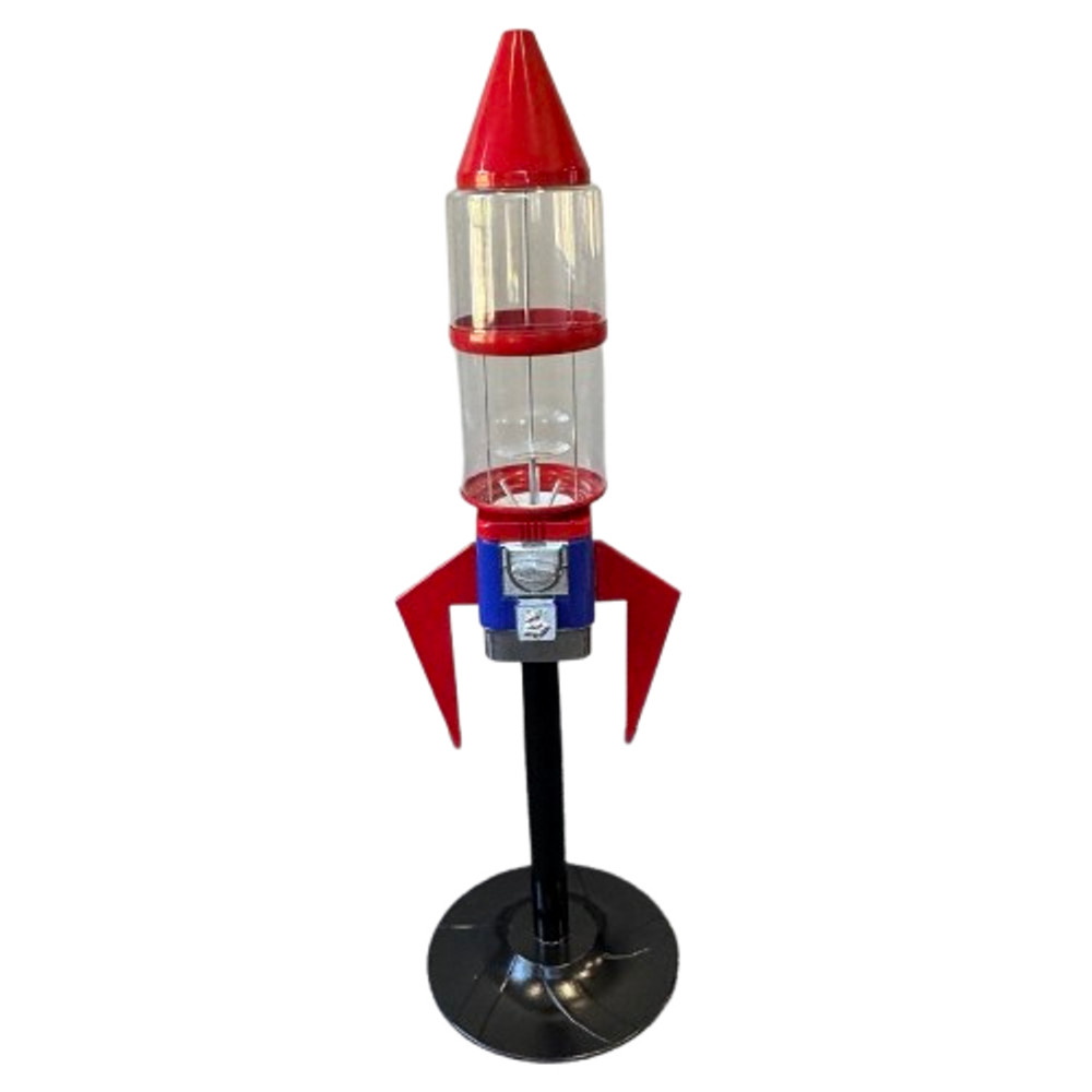 25 cent Rocket gumball machine
