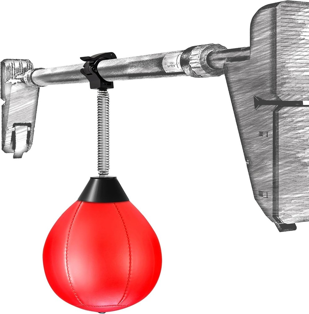 Punching Bag Add-On for Pull-Up Bars Quick Release PullUp Bar Not Included - ...