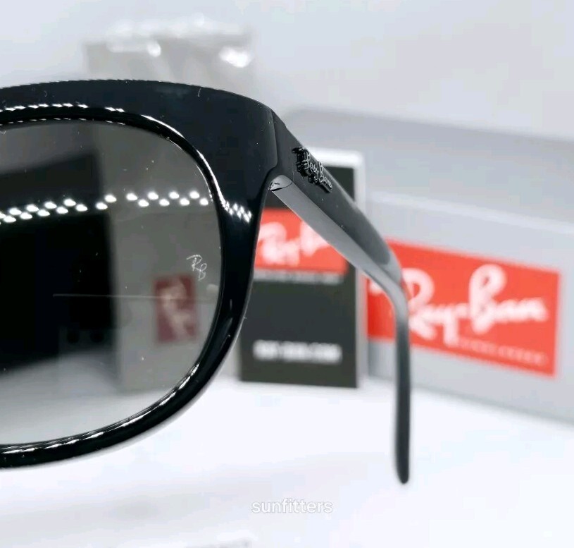 RAY BAN black/grey gradient RB4216 601/11 56 sunglasses NEW IN BOX! Authentic!