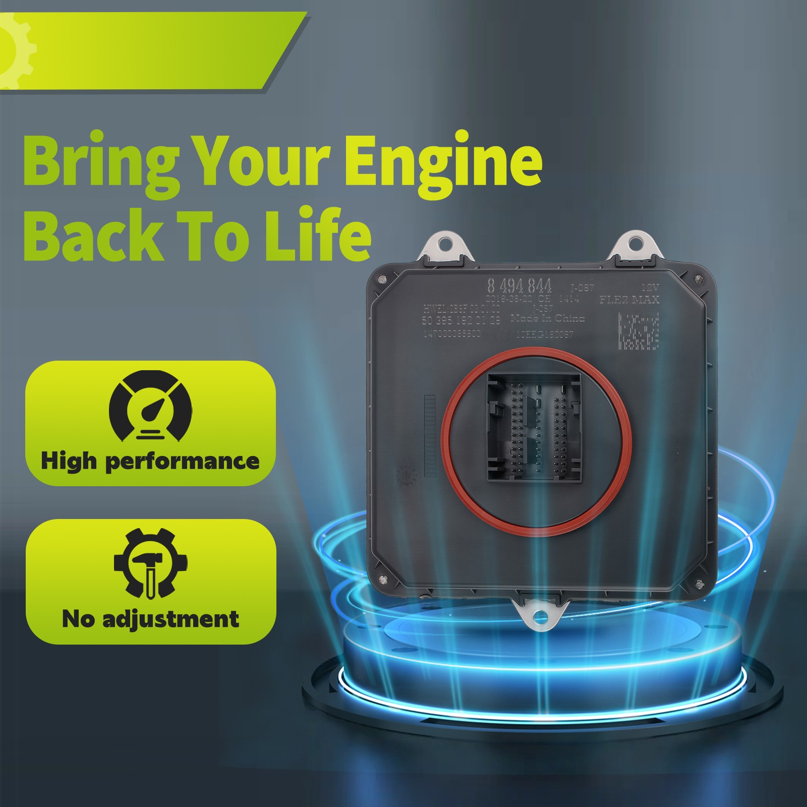 For 8494844 BMW F34 F30 F32 F36 X1 X5 Adaptive LED Headlight Control Unit Module