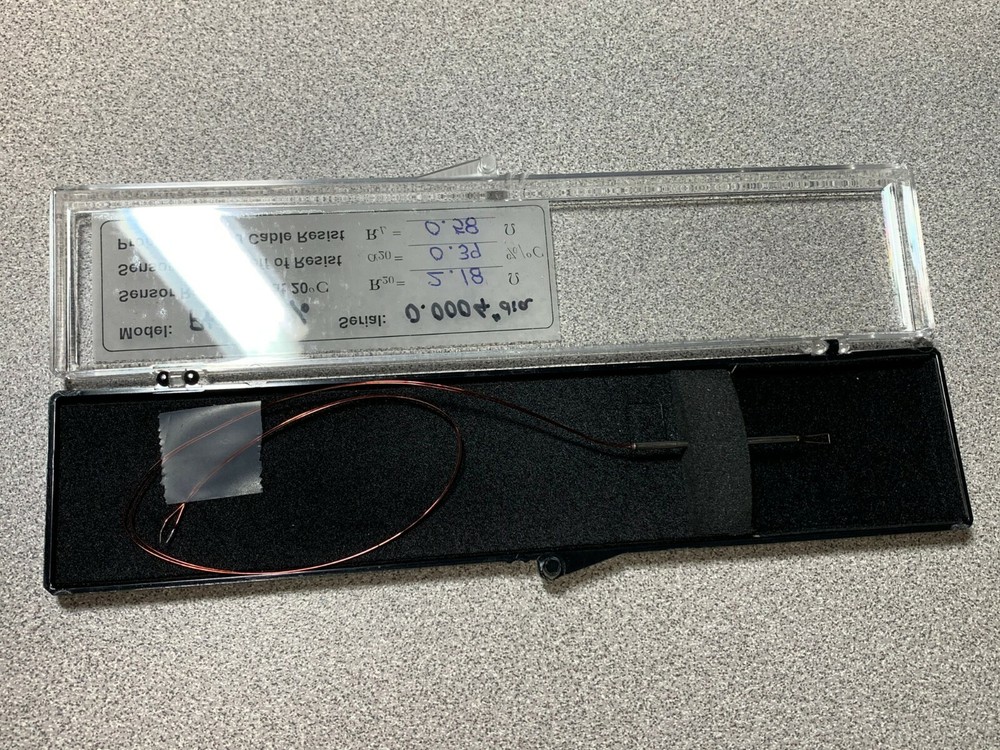 Custom-designed 10 micrometer Pt hot-wire Subminiature Probe