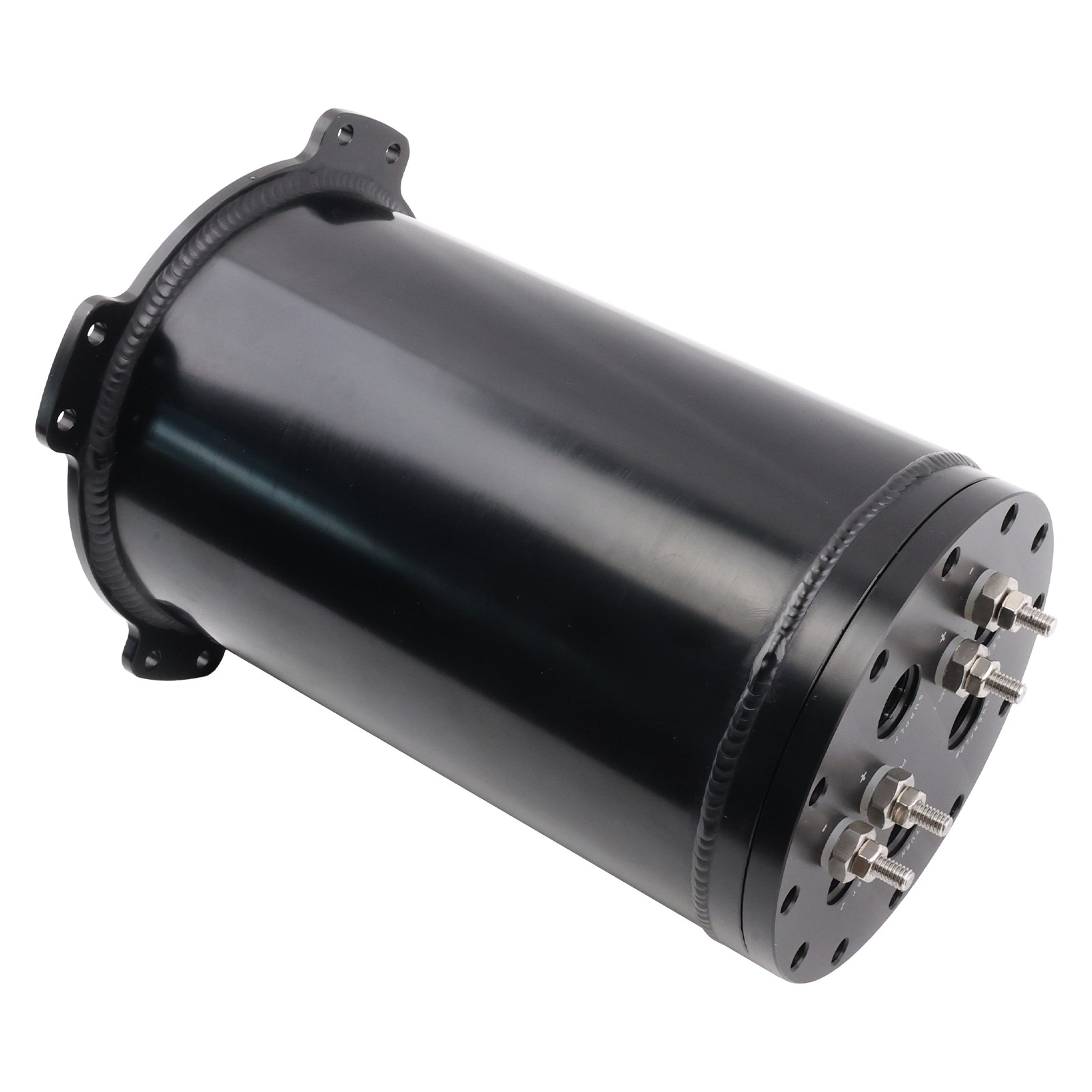 New Fuel Surge Tank 2.8L For Single or 2.6L For Dual 39-40mm Pumps 8AN Ports US