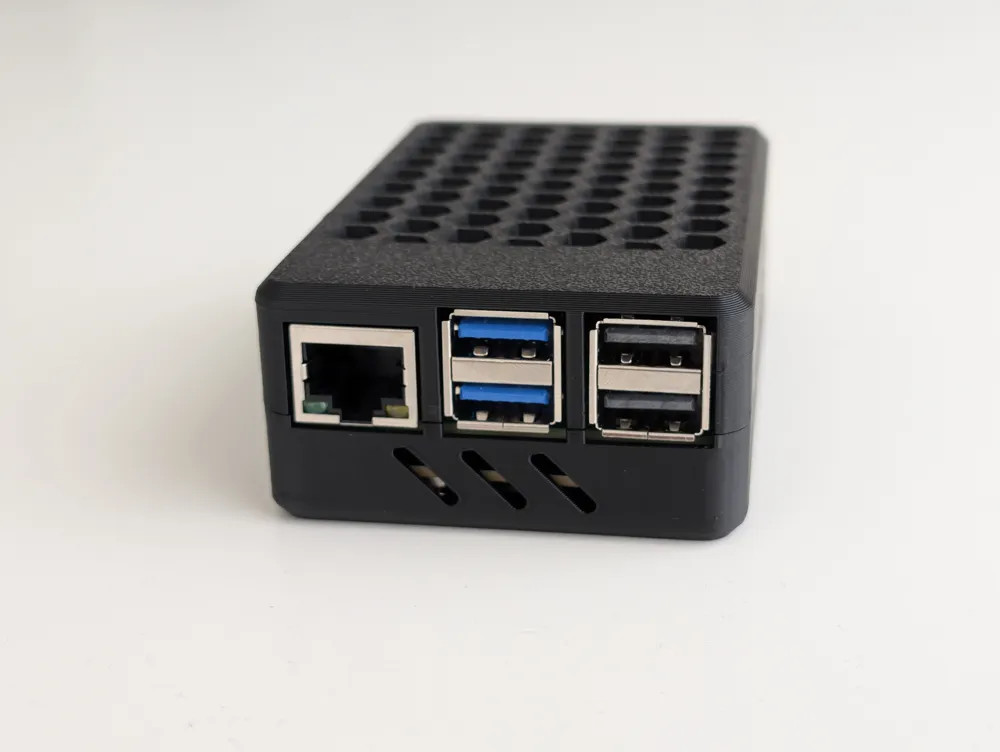 Raspberry Pi 5 Case for Pimoroni NVMe Base