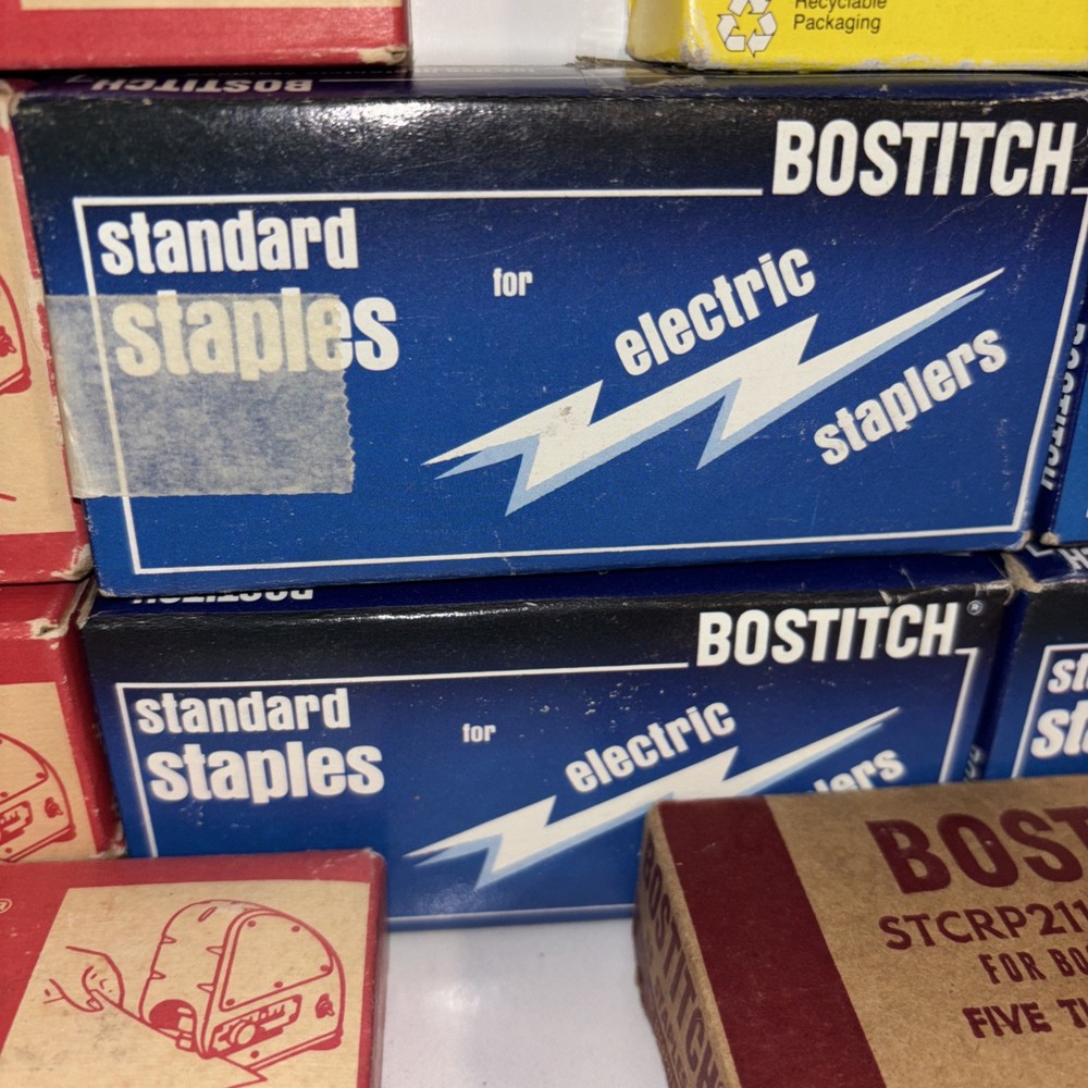 Bostitch vintage staples LOT