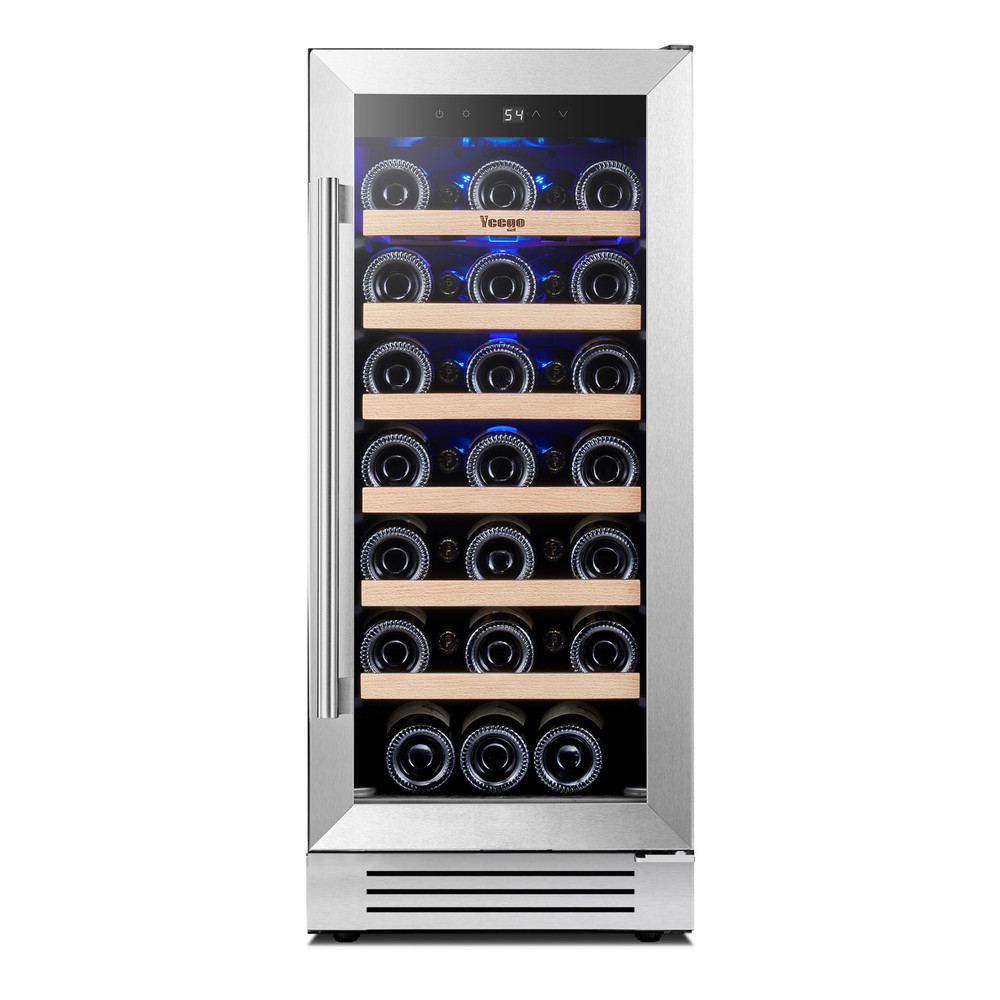 Yeego 15" Compressor Wine Cooler Single Zone Freestanding Digital Control
