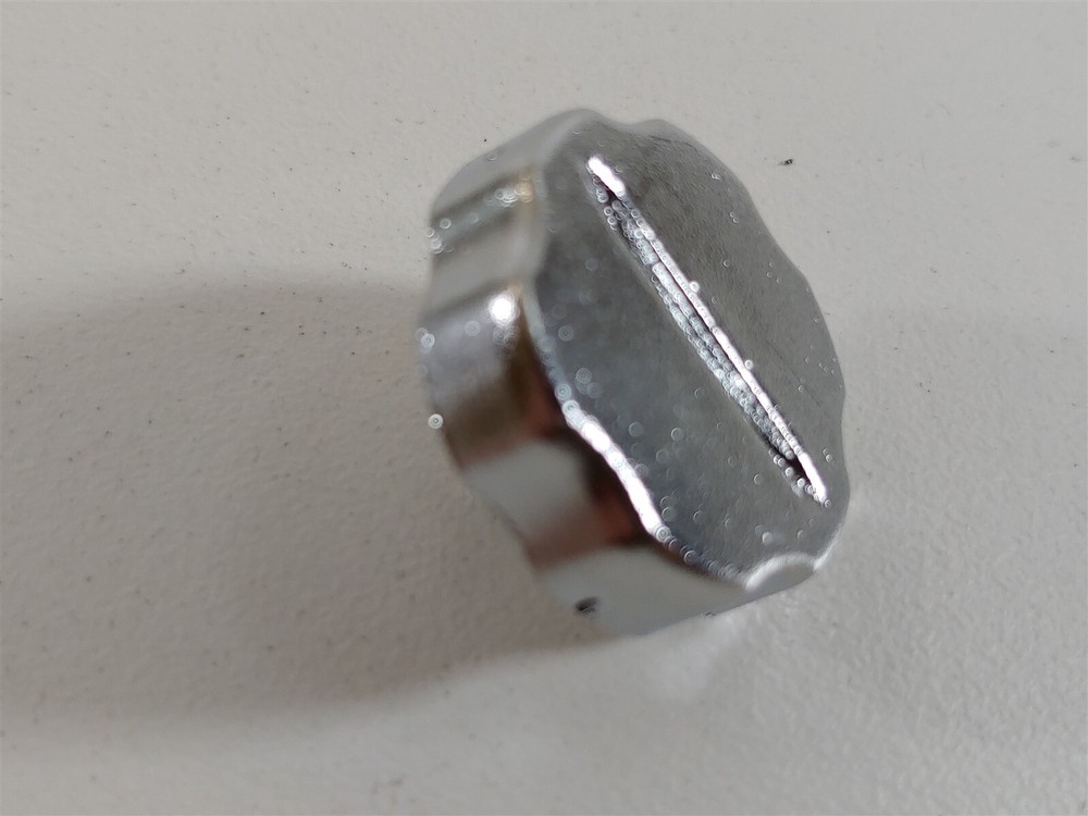 Lot of 8 Workman KN5PC Radio OEM Plastic Chrome 5mm Thread Replacement Knobs