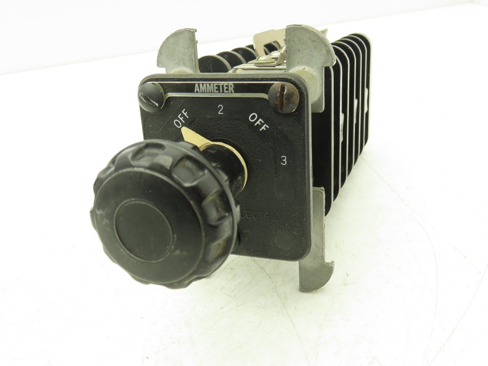 General Electric 16SB1CA15X2 Ammeter Control Rotary Switch SB1 Type