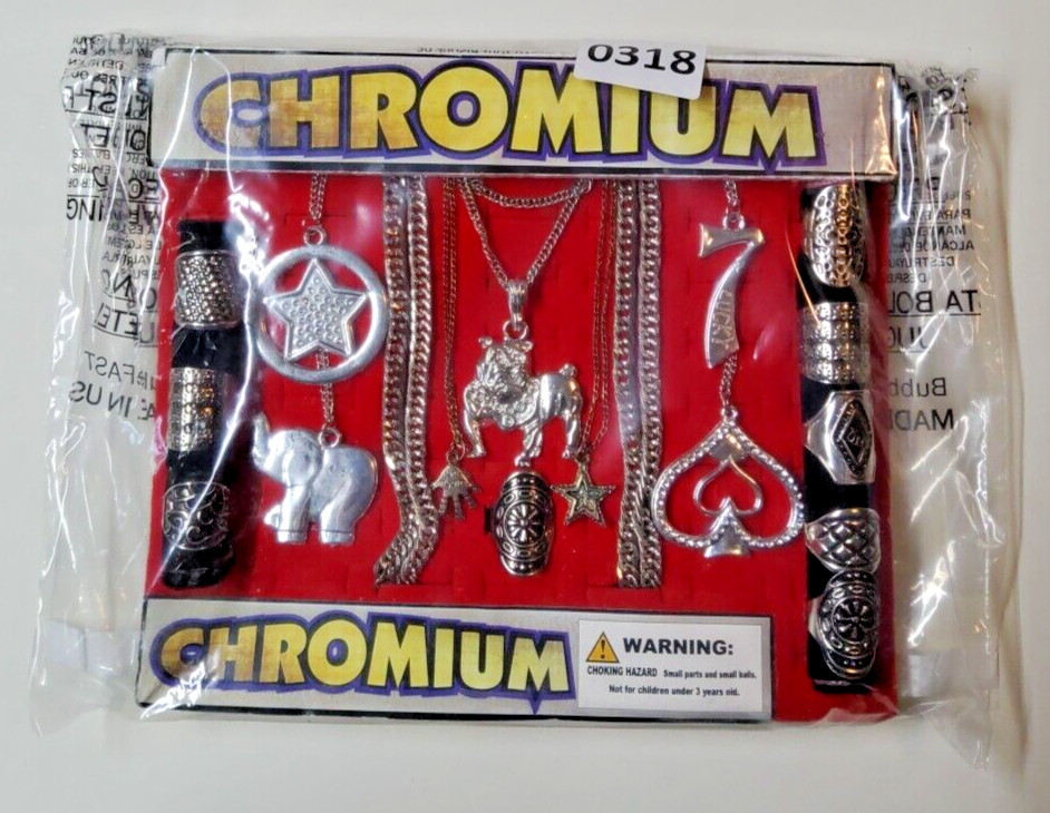 Vintage Vending Display Board Chromium 0318