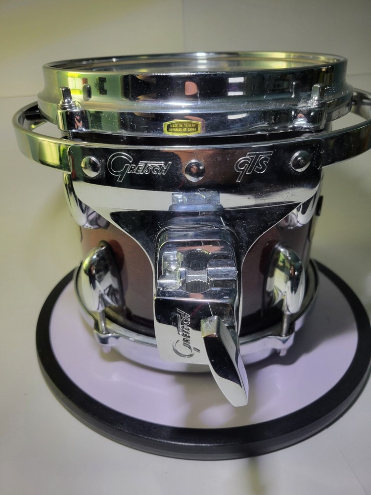 GRETSCH RENOWN MAPLE 8"X7" TOM in CHERRY BURST READ DESCRIPTION