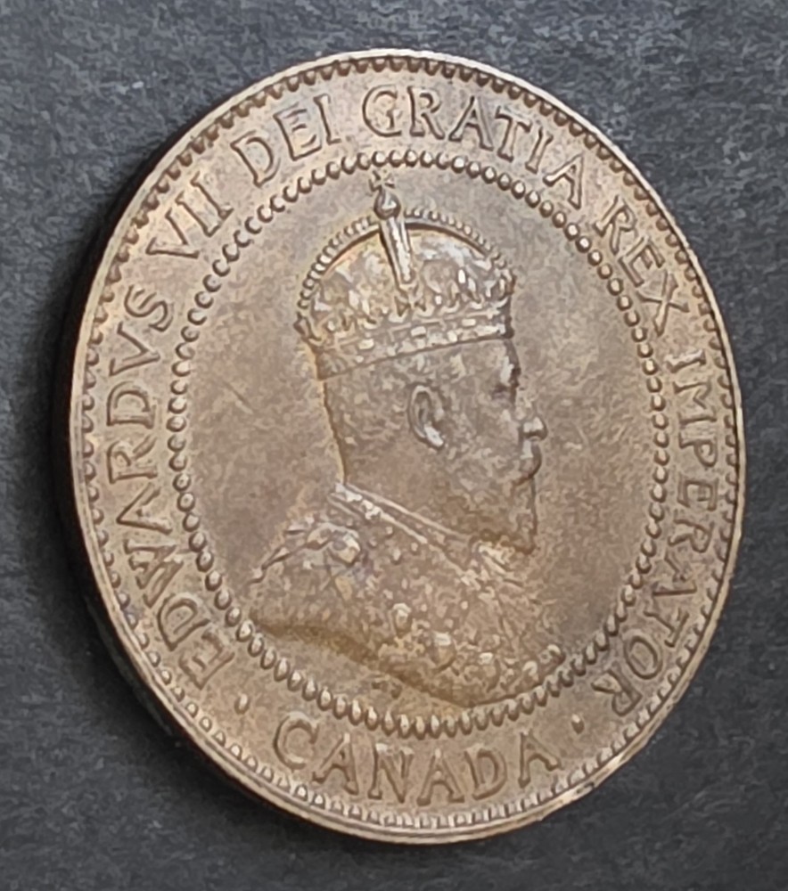 •1910•CANADA•ONE CENT•