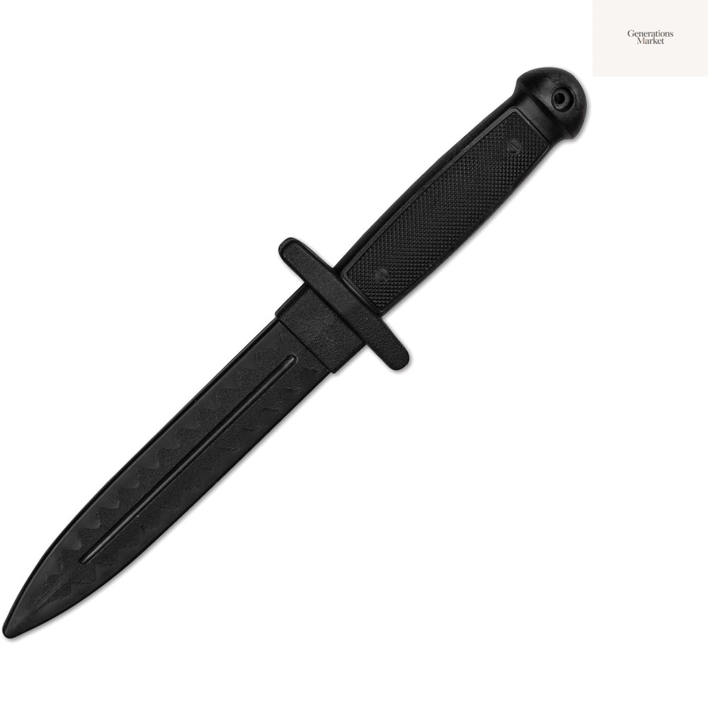 Training Practice Sword, Black Polypropylene, Made in Taiwan E420-PP