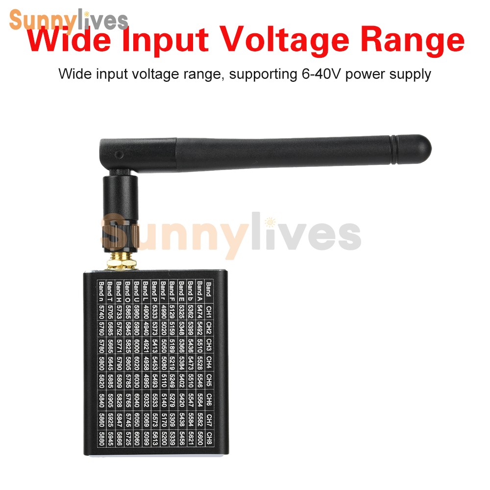 RC5896S Video Receiver Compatible 5.8G Image Transmission Receiver Transmitter