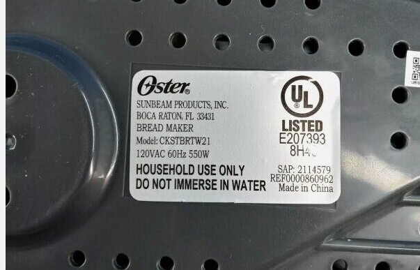 Choose Paddle Cup Spoon Tool for Oster Bread Maker Models CKSTBRTW21 only